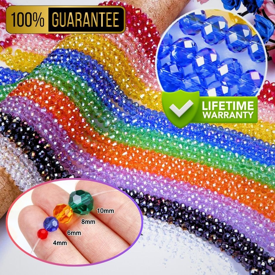 4mm Premium Crystal Beads