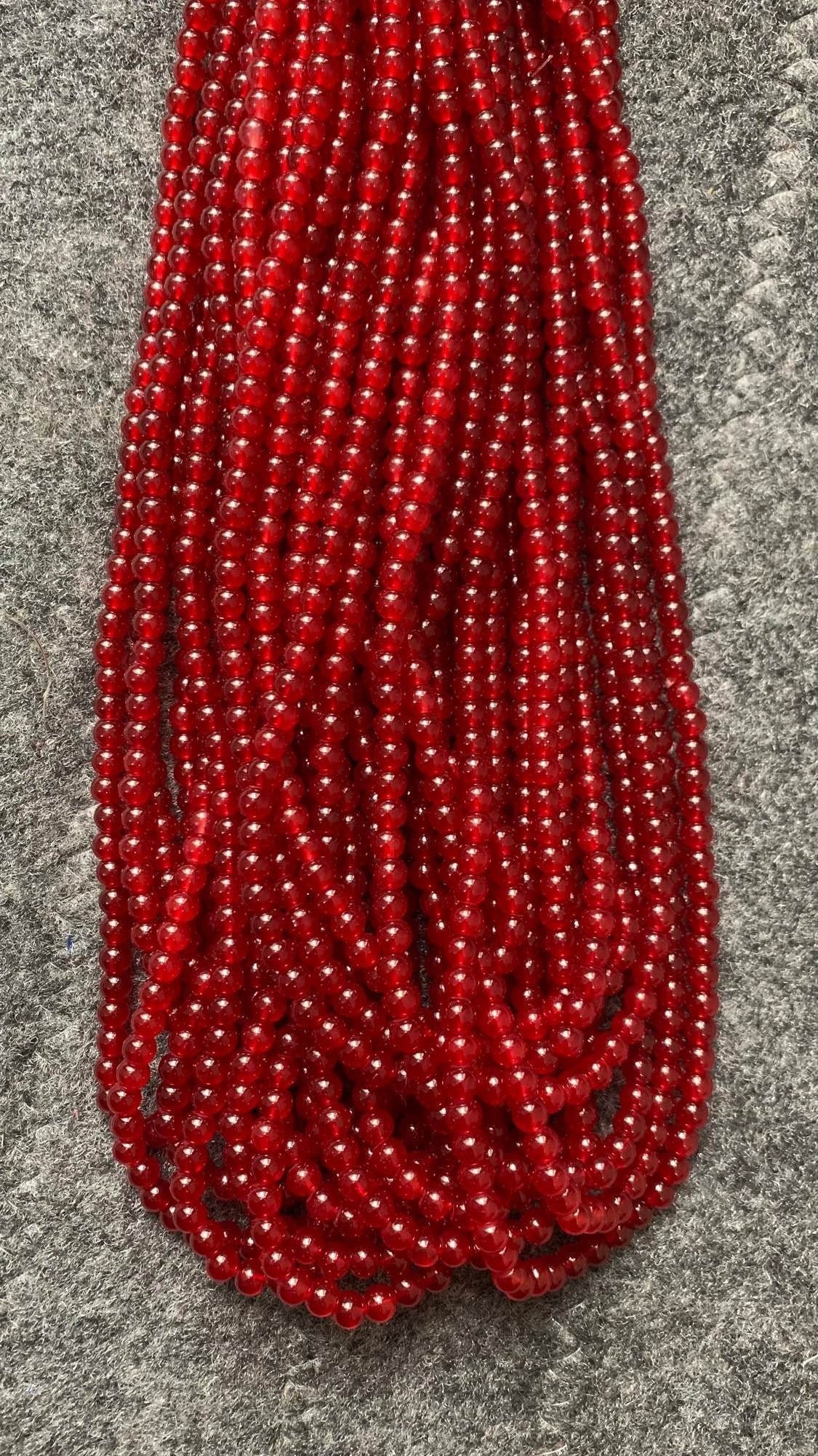 Glass Beads – 8mm 100 Beads