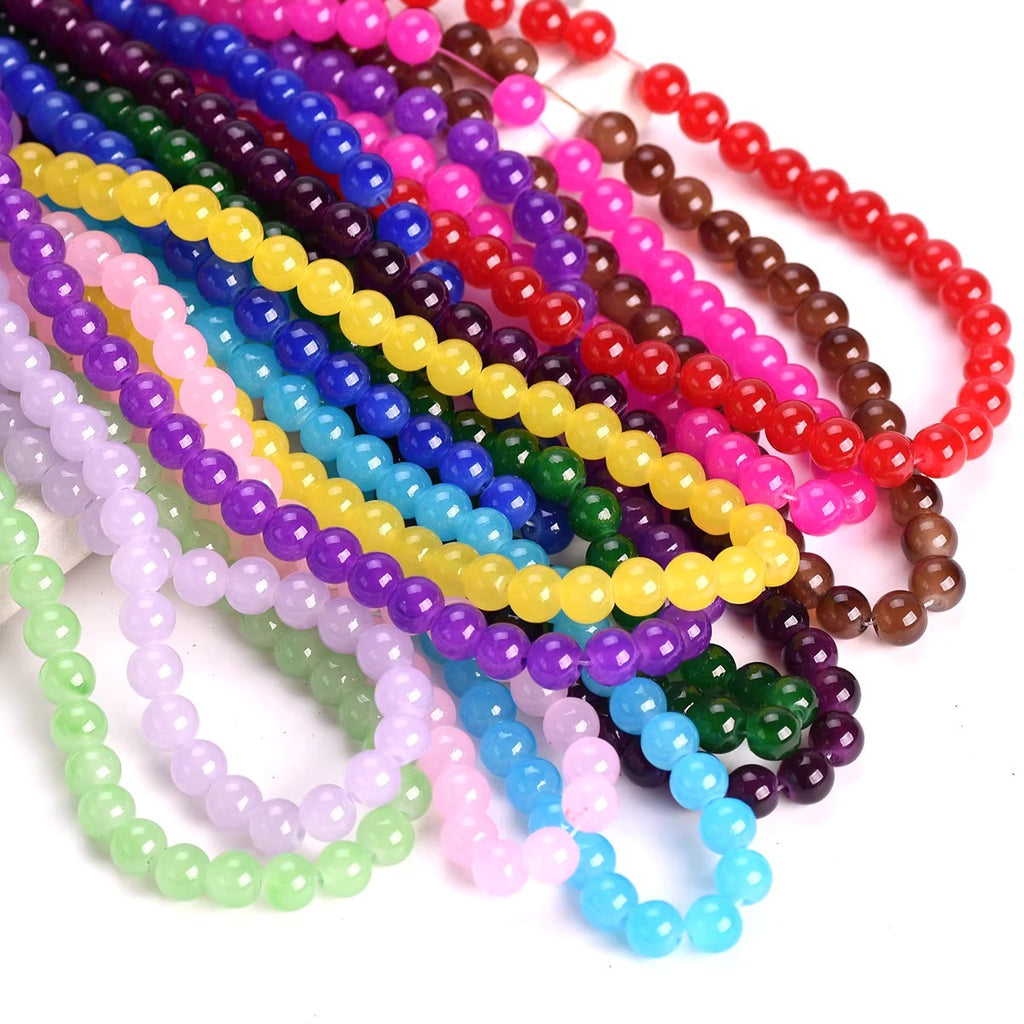 Glass Beads – 8mm 100 Beads