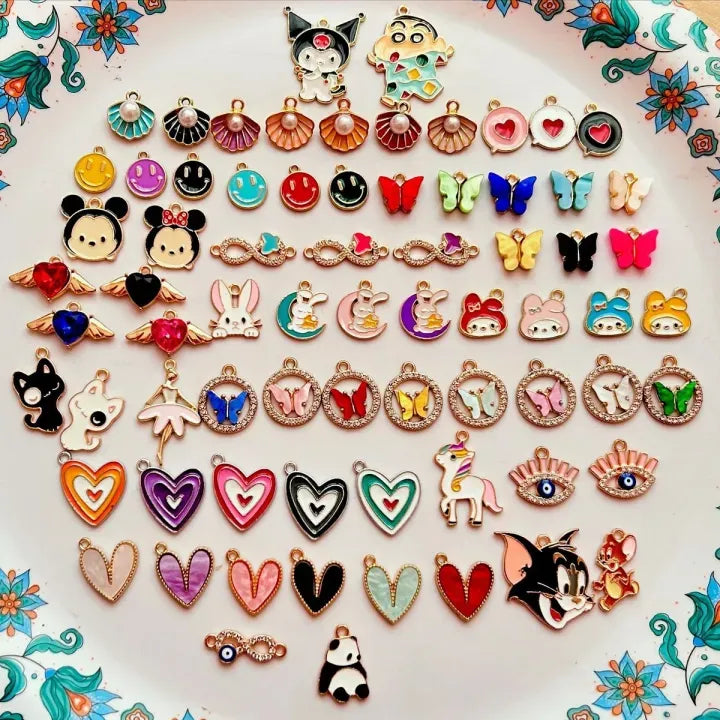 10/50 Pcs Mixed DIY Jewelry Making Accessories for Bracelets Crafts