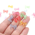 50/100pcs Acrylic Transparent Bow Beads 15×18mm |