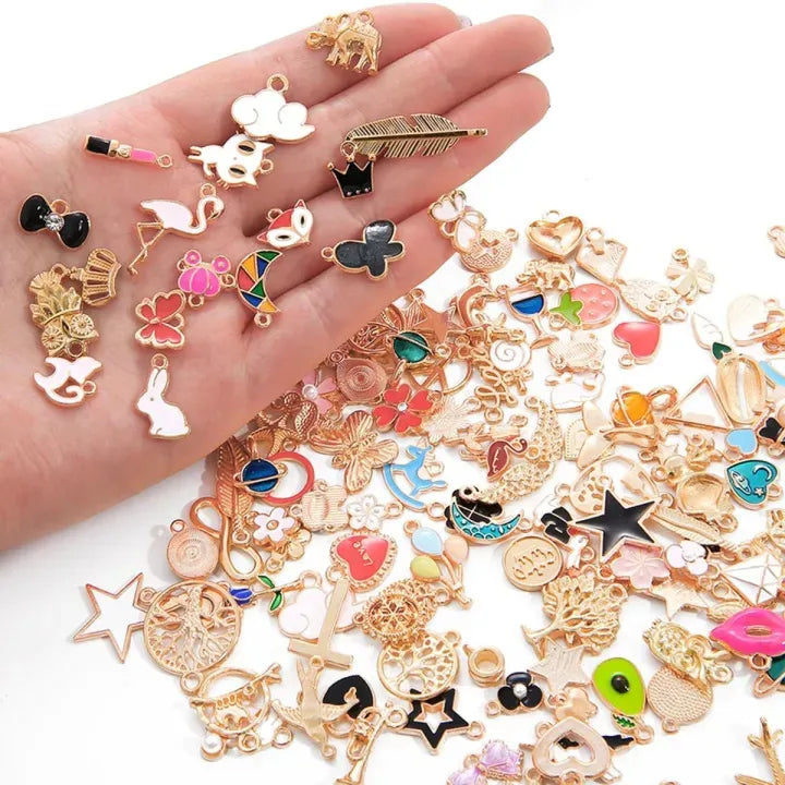 10/50 Pcs Mixed DIY Jewelry Making Accessories for Bracelets Crafts