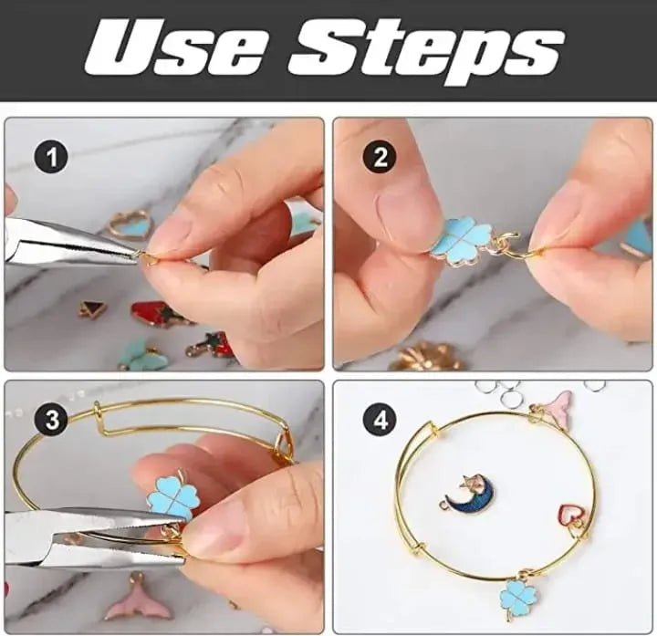 200Pcs Jump Rings – 4mm – Gold & Silver