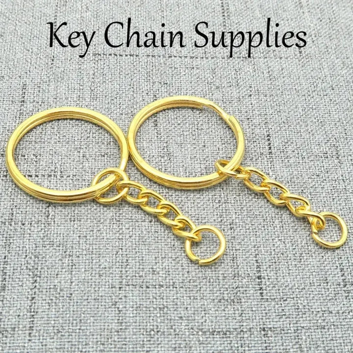 High Quality DIY Keychain Rings with Jump Rings