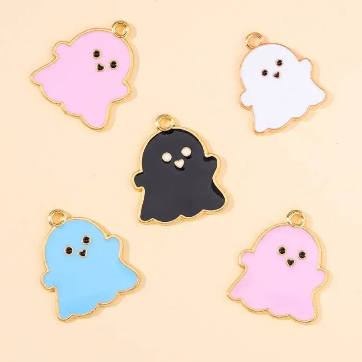 Cute Ghost Charms for Bracelets