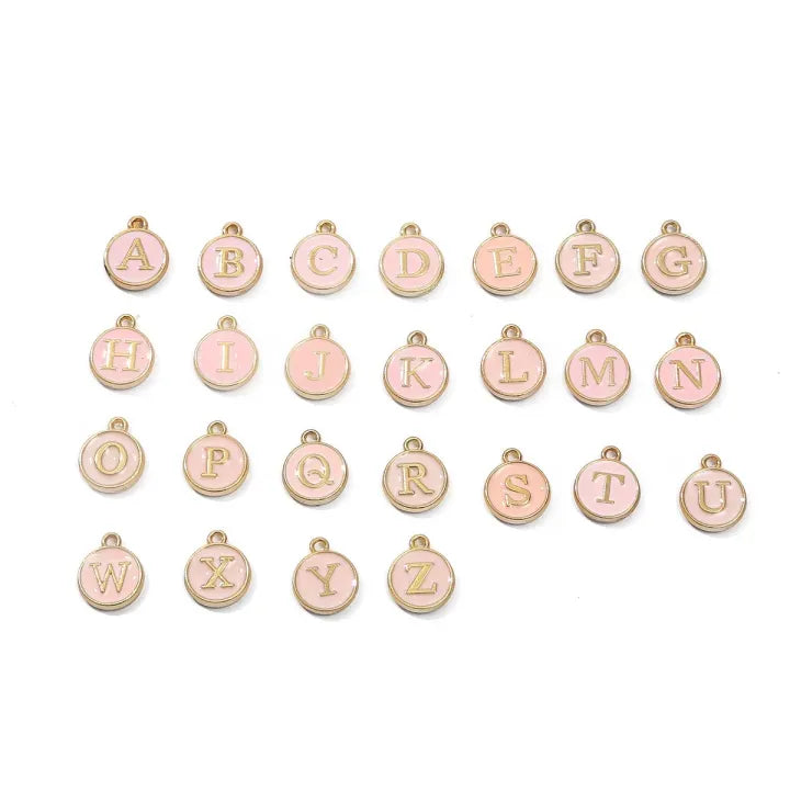 26Pcs A–Z Alphabet Letter Charms
