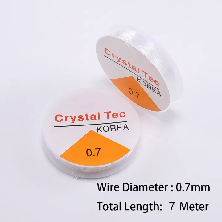 Transparent Elastic Crystal Line For Jewelry Making