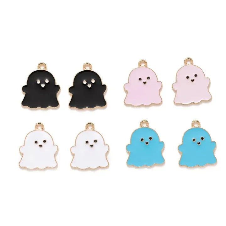 Cute Ghost Charms for Bracelets