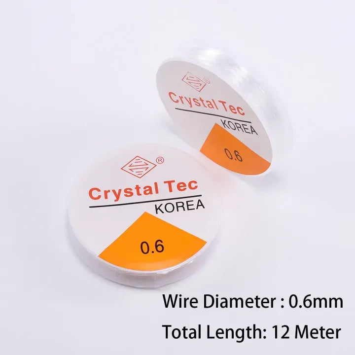Transparent Elastic Crystal Line For Jewelry Making