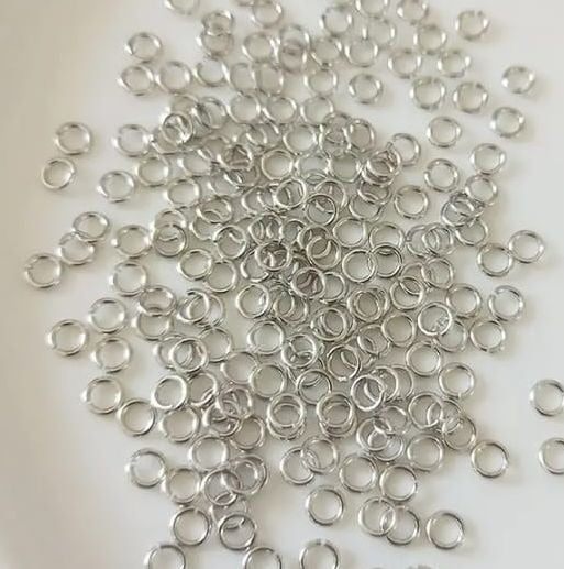 200Pcs Jump Rings – 4mm – Gold & Silver