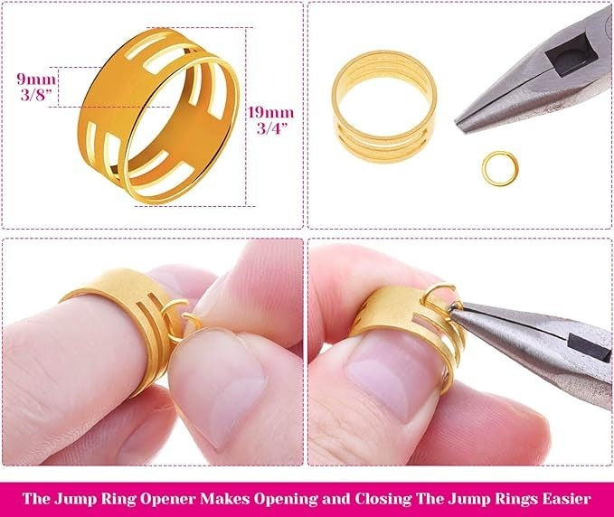 Jump Ring Opener Tools For Closing Finger Rings