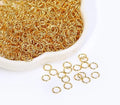 200Pcs Jump Rings – 4mm – Gold & Silver