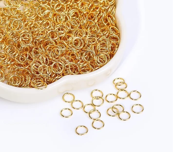 200Pcs Jump Rings – 4mm – Gold & Silver