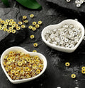 100-Piece Spacer Beads Set –  (Gold & Silver)