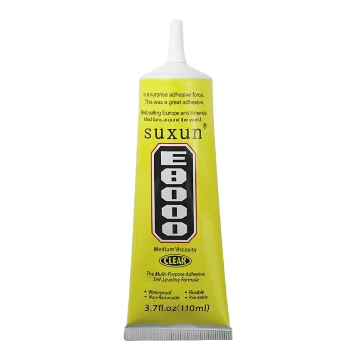 E8000 Super Glue – 50ml & 110ml Strong Transparent Adhesive for DIY & Repairs