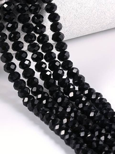 6mm High Quality Glass Crystal Beads Full String (80 Beads)