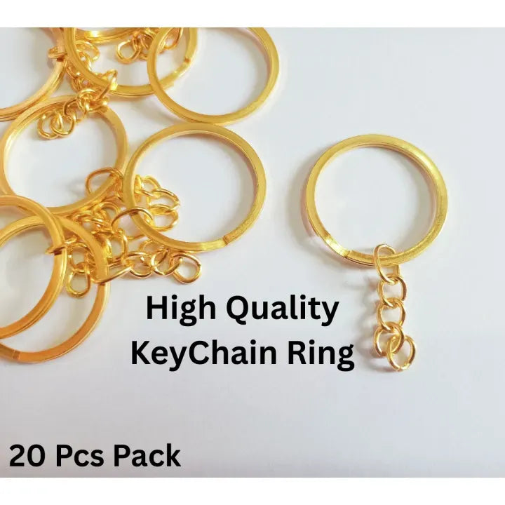 High Quality DIY Keychain Rings with Jump Rings